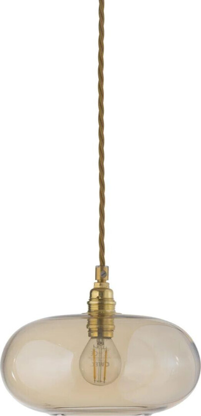 EBB & FLOW Horizon taklampe Ø 21 cm Golden smoke