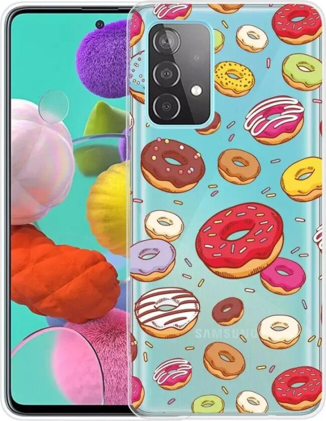 Samsung Galaxy A23 / A23 (5G) Fleksibelt Deksel i TPU-plast - Donut