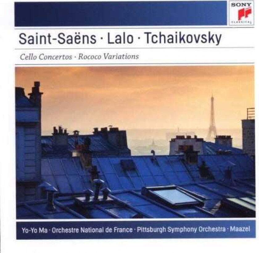 YoYo Ma, Pittsburgh Symphony Orchestra, Lorin Maazel, Edouard Lalo, L'Orchestre National de France YoYo Ma SaintSaëns: Cello Concerto No. 1 in A Minor, Op. 33 & Lalo: Cello Concerto in D Minor CD