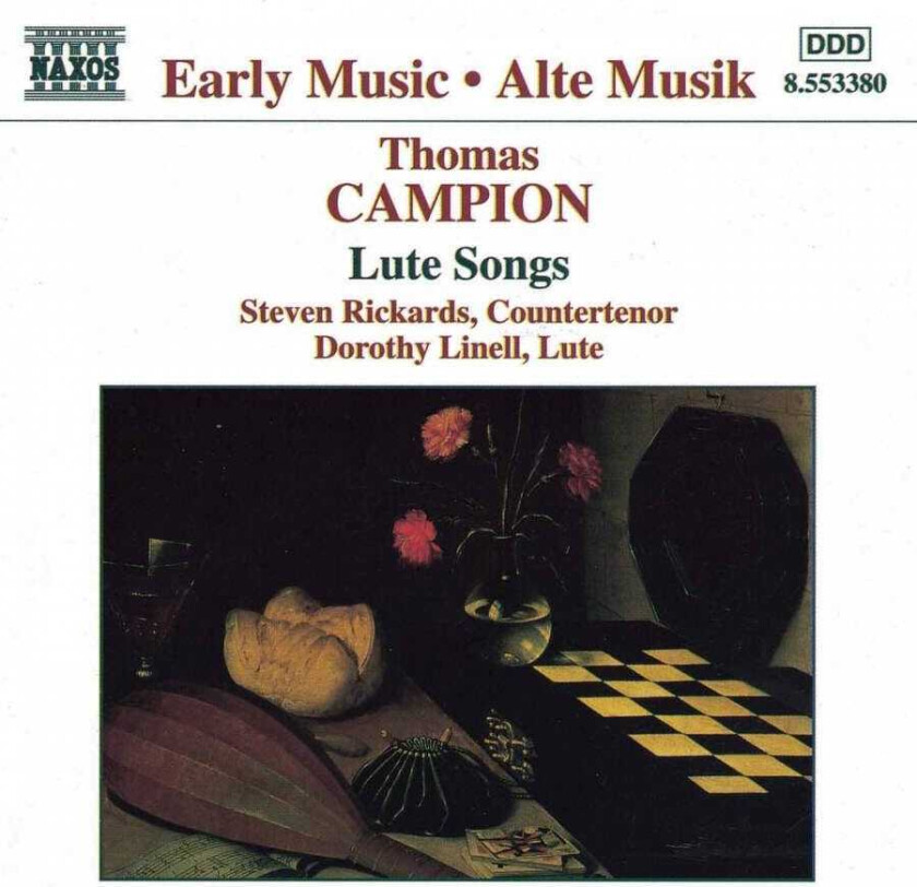 Thomas Campion, Douglas R. Dillon, Dorothy Linell, Anonymous, Steven Rickards Campion: Songs for Lute & Voice CD