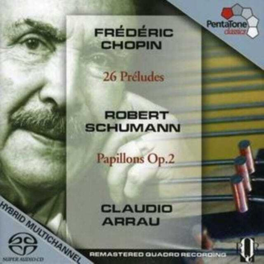 Claudio Arrau Chopin: Preludes; Schumann: Papillons CD