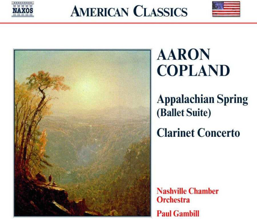 Paula Engerer, Aaron Copland, Paul Gambill, Nashville Chamber Orchestra, Scott Moore, Laura Arden  Copland: Appalachian Spring; Clarinet Concerto; Quiet City  CD