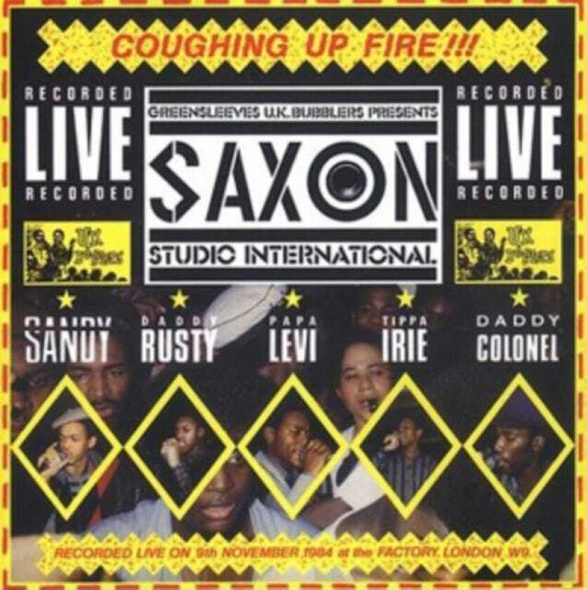 Saxon Studio International Coughing Up Fire CD