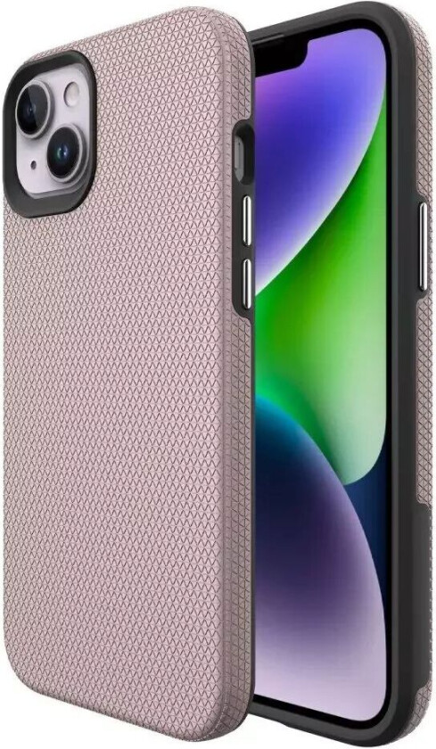 iPhone 15 Plus Plast Håndverker Deksel - Rose Gull