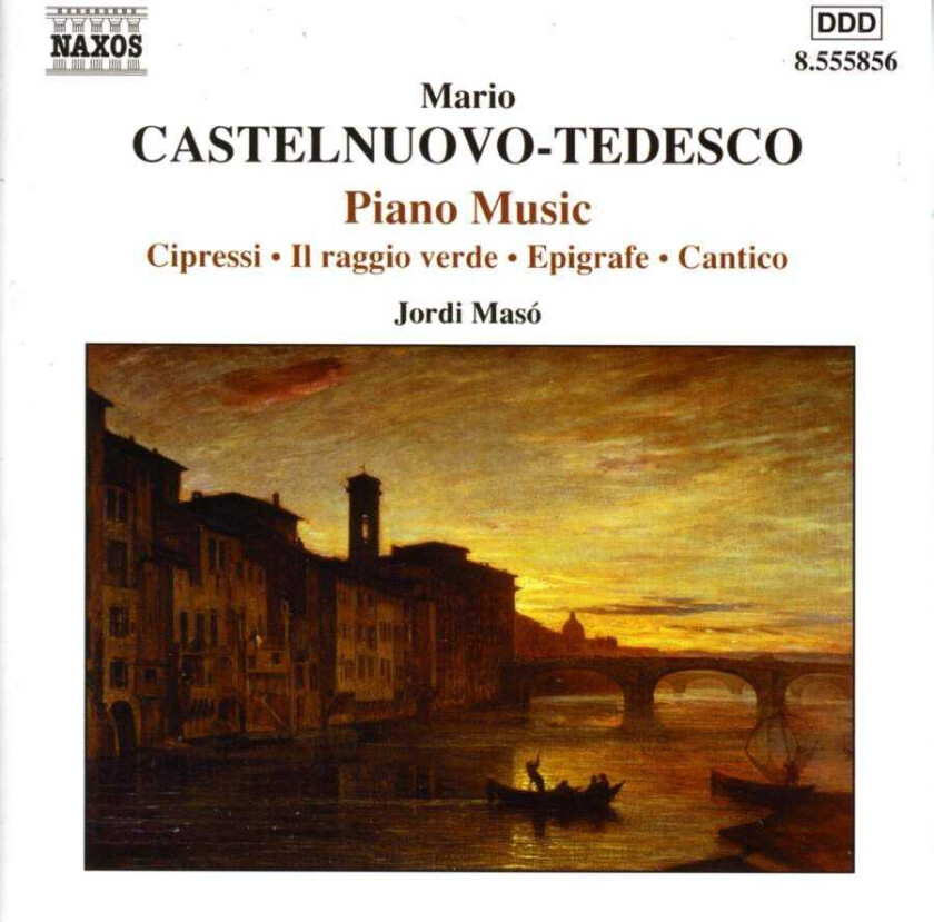 Mario CastelnuovoTedesco, Jordi Masó CastelnuovoTedesco: Piano Works CD