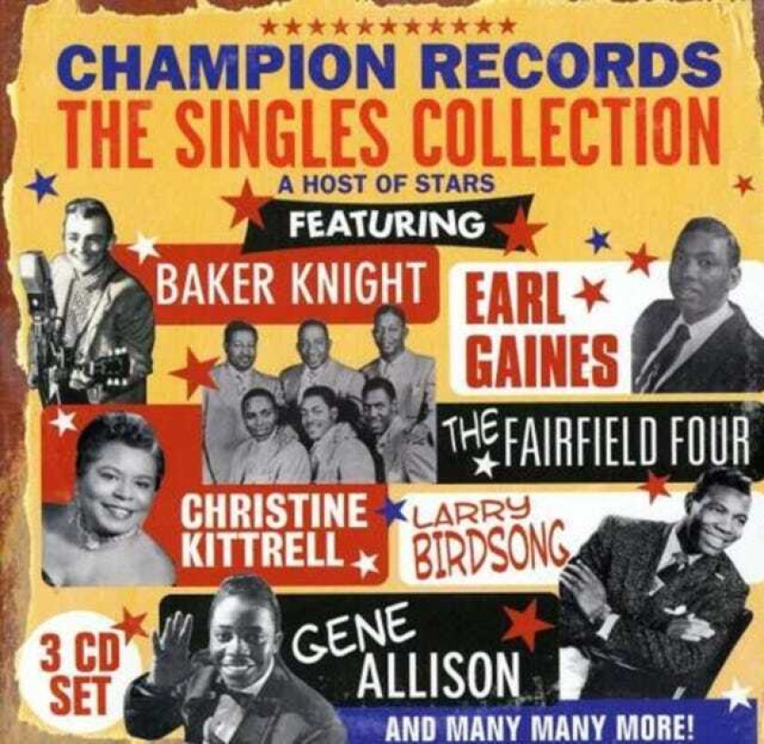 Diverse Artister Champion Records The Singles Collection CD