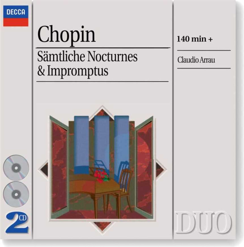 Claudio Arrau Chopin: Nocturnes & Impromptus. CD