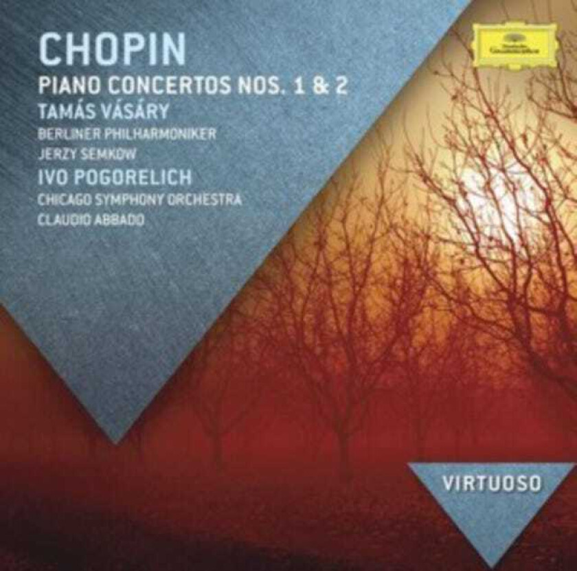 Berlin Philharmonic Orchestra, Chicago Symphony Orchestra, Ivo Pogorelich, Tamás Vásáry Chopin: Piano Concertos Nos. 1 & 2 CD