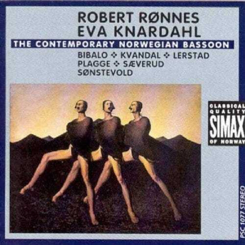 Antonio Bibalo, Terje Bjorn Lerstad, Harald Saeverud, Wolfgang Plagge, Arne Akselberg, Eva Knardahl, Robert Ronnes, Gunnar Sønstevold Contemporary Norwegian Music for Bassoon CD