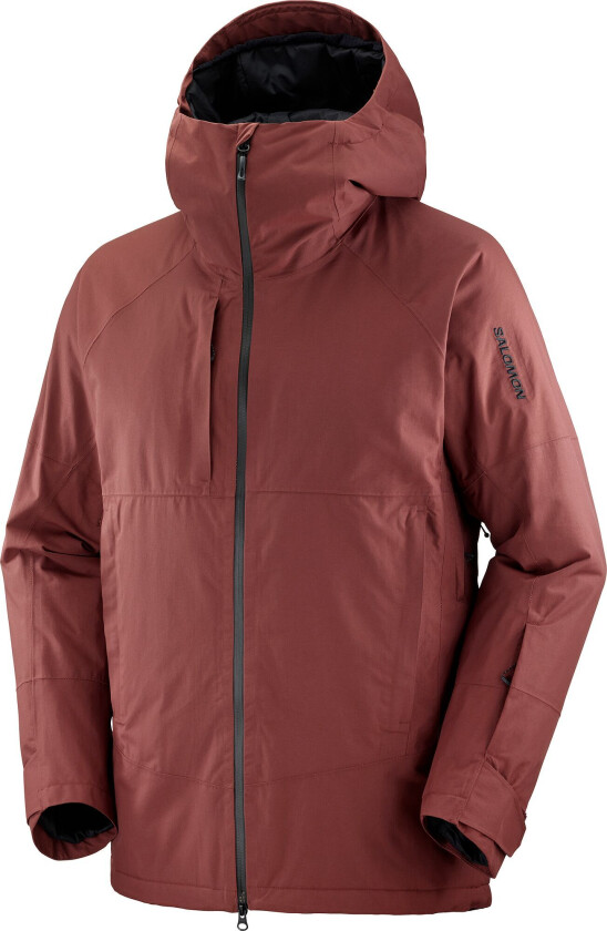 Men's Transfer Puff Jacket Rum Raisin M