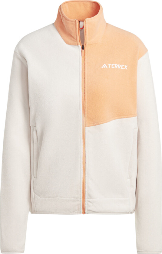 Women's Multi Full-Zip Fleece Jacket Putty Mauve/Amber Tint S