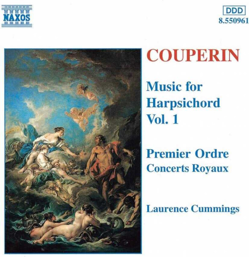 John Taylor & Laurence Cummings, François Couperin, Laurence Cummings, John Taylor, Reiko Ichise Couperin: Music for Harpsichord, Volume 1 CD