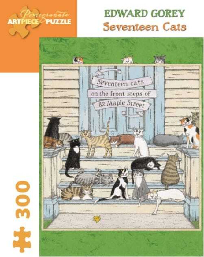 SEVENTEEN CATS 300PIECE JIGSAW PUZZLE
