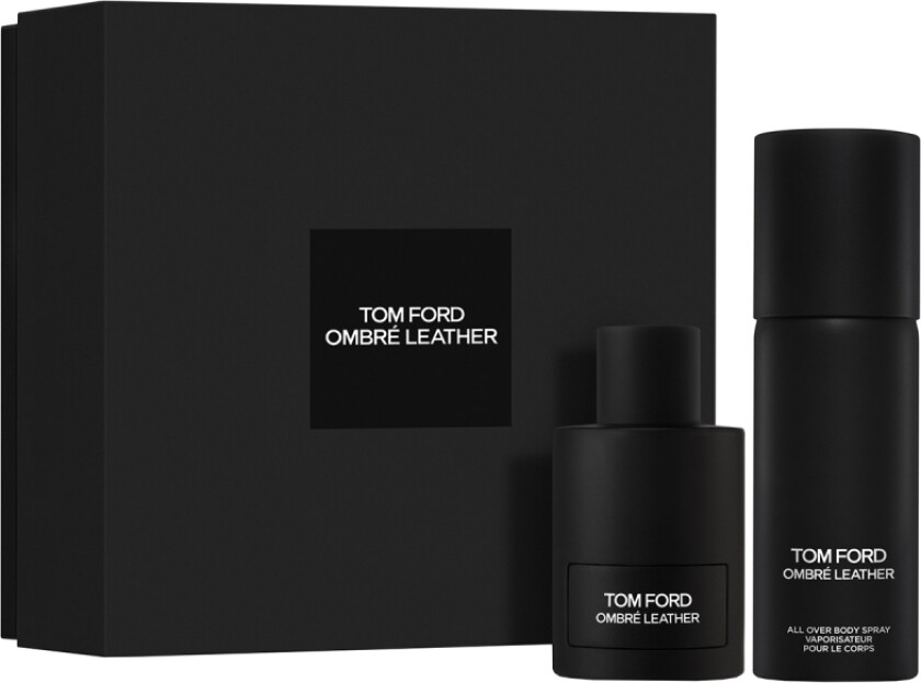 Bilde av Tom Ford Ombre Leather Eau de Parfum Set with All Over Body Spray (100 + 150 ml)