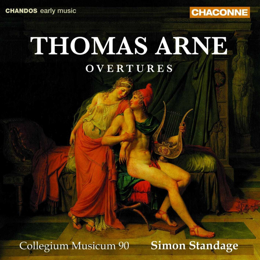 Simon Standage, Thomas Arne, Collegium Musicum 90 Orchestra Arne: Overtures CD