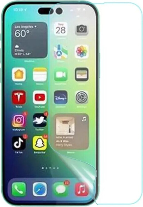 iPhone 14 Pro Max Skjermbeskytter - Gjennomsiktig
