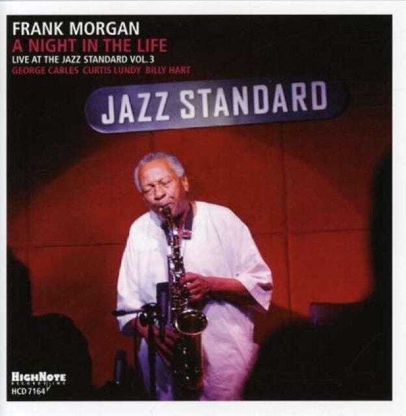 Frank Morgan (Jazz) A Night In The Life CD