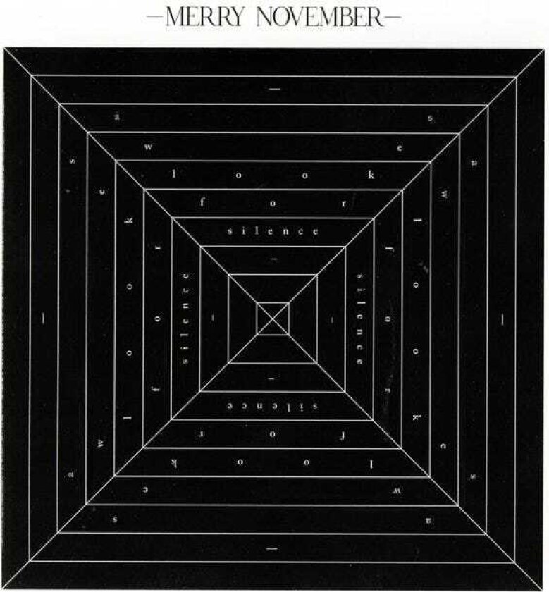 Merry November As We Look For Silence CD