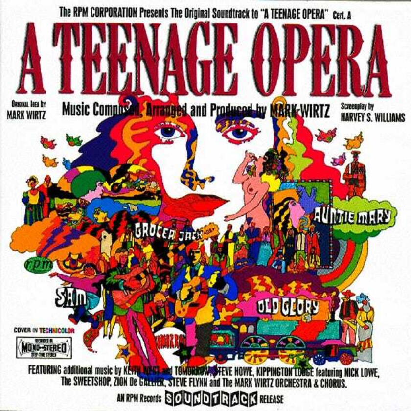 Mark Wirtz A Teenage Opera: The Original Soundtrack Recording CD