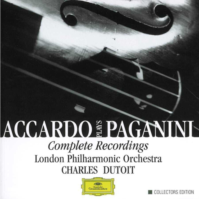 London Philharmonic Orchestra, Charles Dutoit, Salvatore Accardo  Accardo plays Paganini  CD