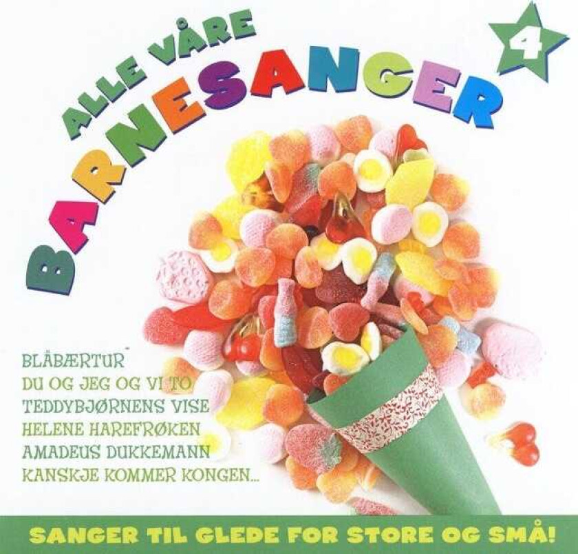 Diverse Barn Alle Våre Barnesanger 4 CD