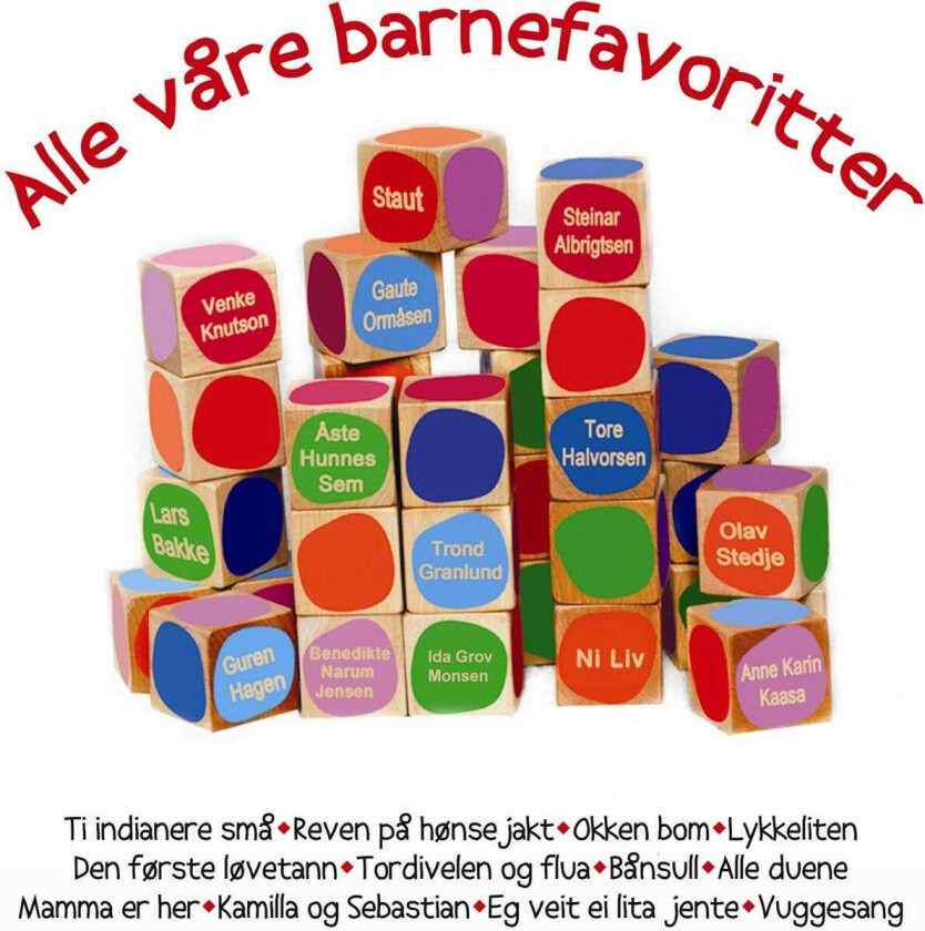 Diverse Artister, Diverse Barn Alle Våre Barnefavoritter CD