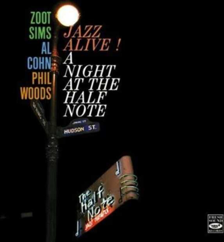 Zoot Sims, Al Cohn, Phil Woods Jazz Alive! A Night At The Half Spot CD