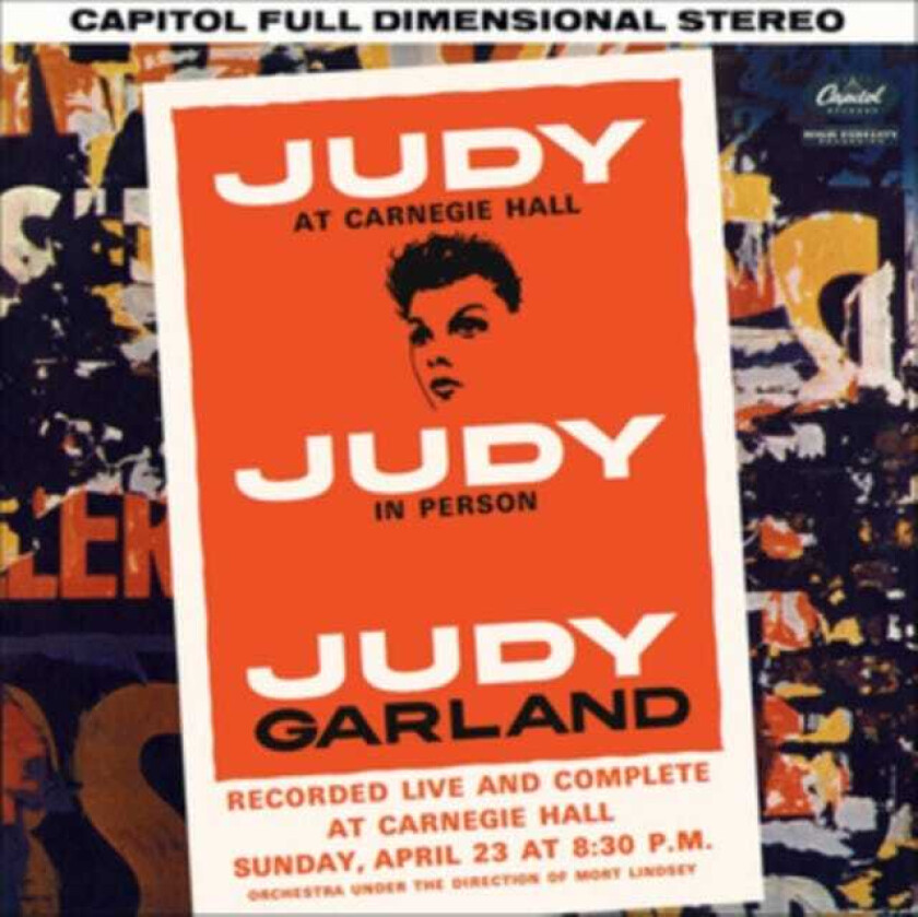 Judy Garland Judy At Carnegie Hall CD