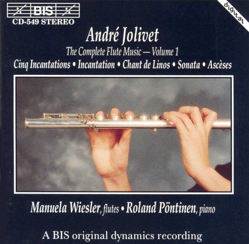 Roland Pöntinen, André Jolivet, Manuela Wiesler Jolivet: Flute Music, Volume 1 CD