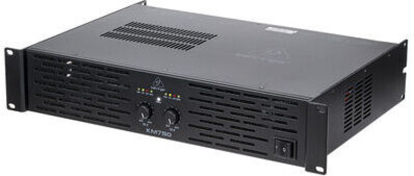 KM750 Profesjonell 750W Stereo Effektforsterker