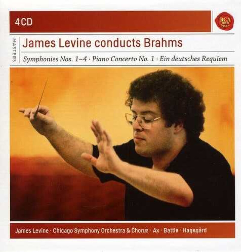 James Levine Conducts Brahms CD