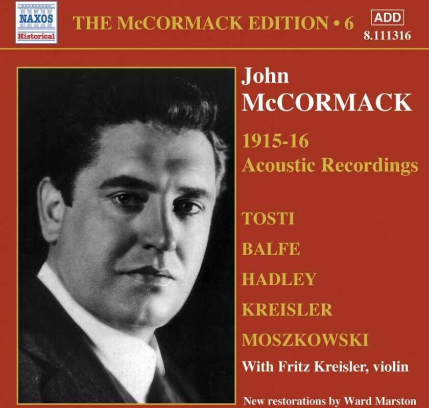 John McCormack John McCormack Edition, Vol 6 CD