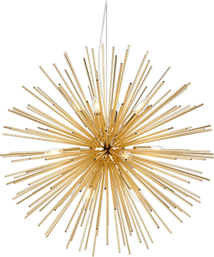 - Soleil Lysekrone Guld