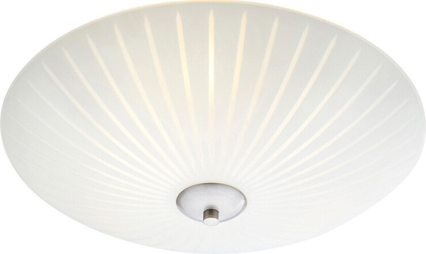 - Cut 3 Taklampe Hvit/Stål