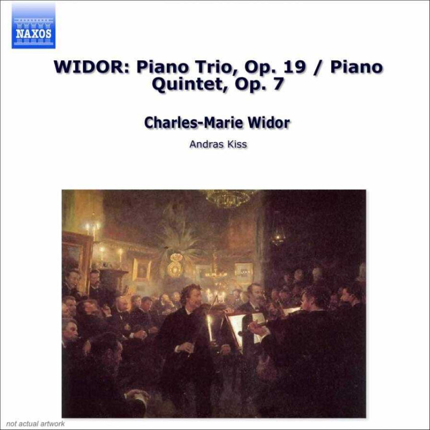 New Budapest Quartet Choir, Ilona Prunyi  Widor: Piano Trio; Piano Quintet  CD