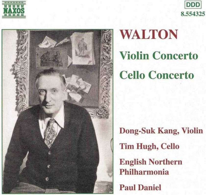 Tim Hugh, English Northern Philharmonia Orchestra, Paul Daniel, Andrew Walton, DongSuk Kang, Eleanor Thomason Walton: Cello Concerto; Violin Concerto CD
