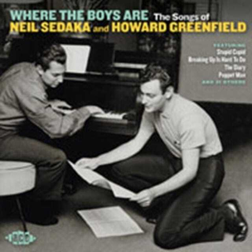 Diverse Artister Where The Boys Are The Songs Of Neil Sedaka And Howard Greenfield CD