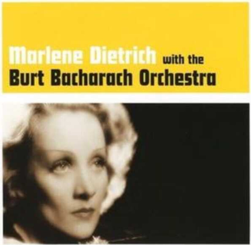 Marlene Dietrich With The Burt Bacharach Orchestra CD