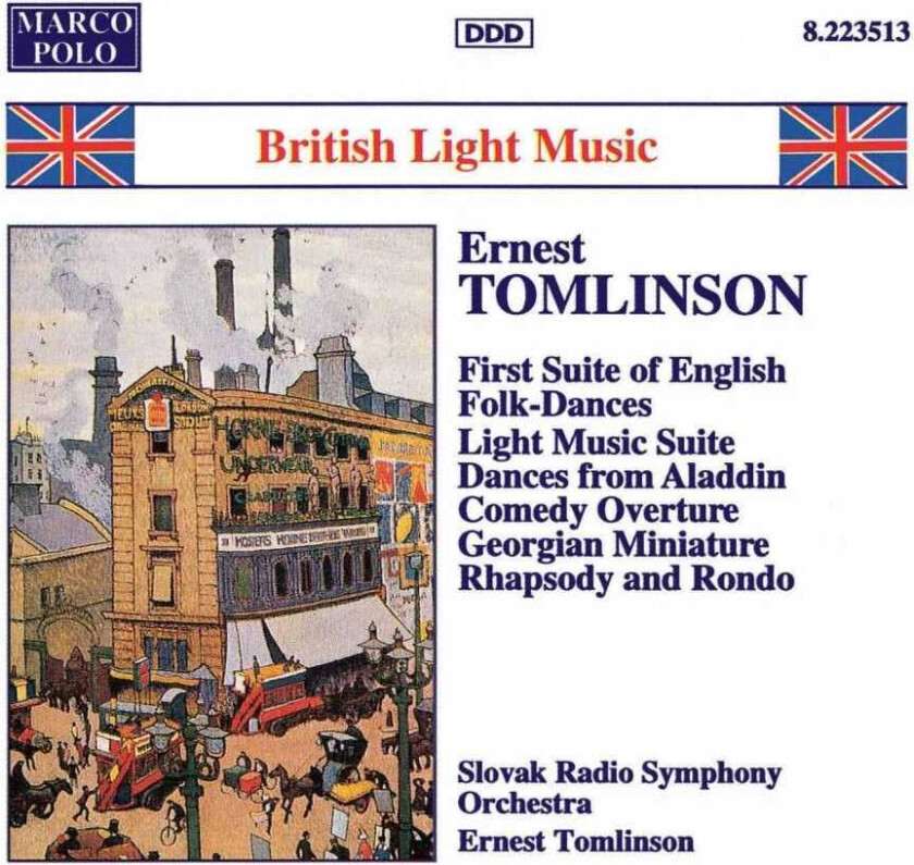 Murray Khouri, Hubert Geschwandtner, Richard Watkins, Ernest Tomlinson, Slovak Radio Symphony Orchestra Tomlinson: Orchestral Works CD