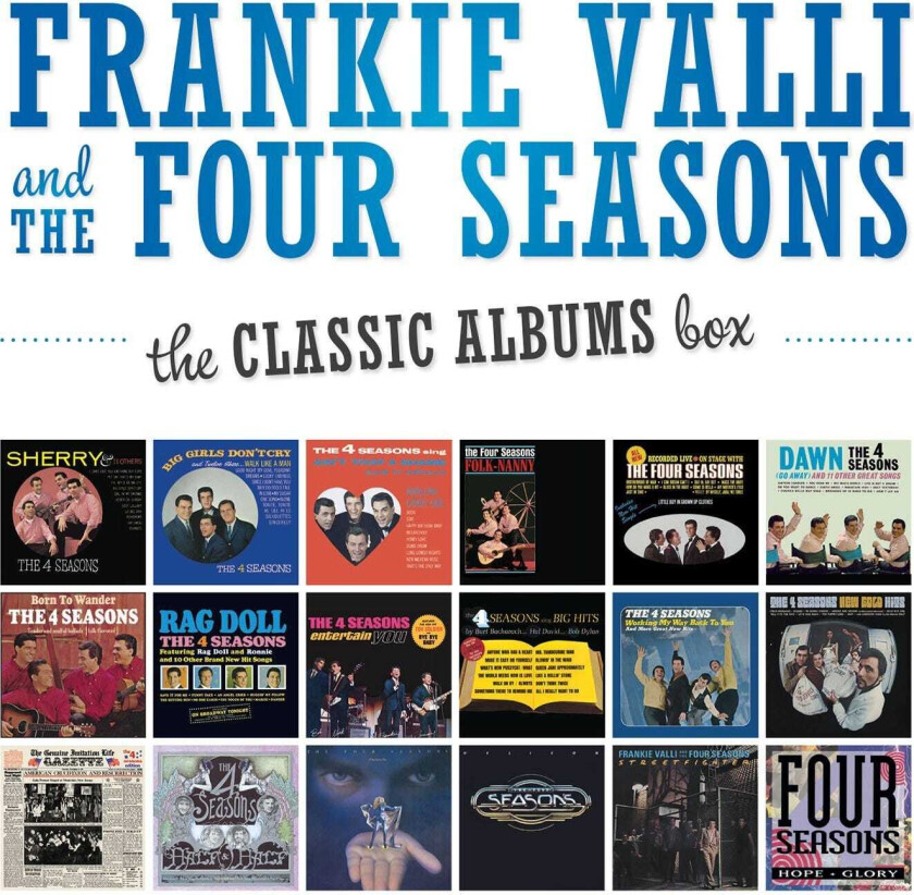 Frankie Valli & The Four Seasons  The Classic Albums Box  CD