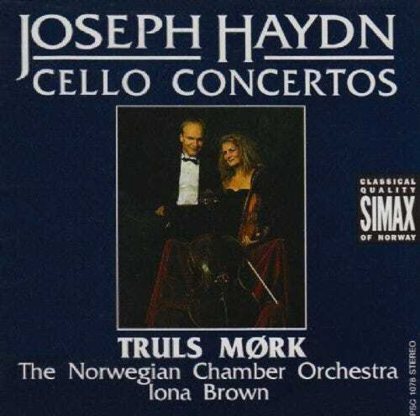Truls Mørk, Tony Harrison, Iona Brown, Arne Akselberg, Norwegian Chamber Orchestra Truls Mørk Haydn: Cello Concertos CD
