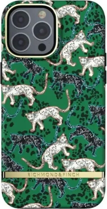 iPhone 13 Pro Freedom Deksel - Green Leopard