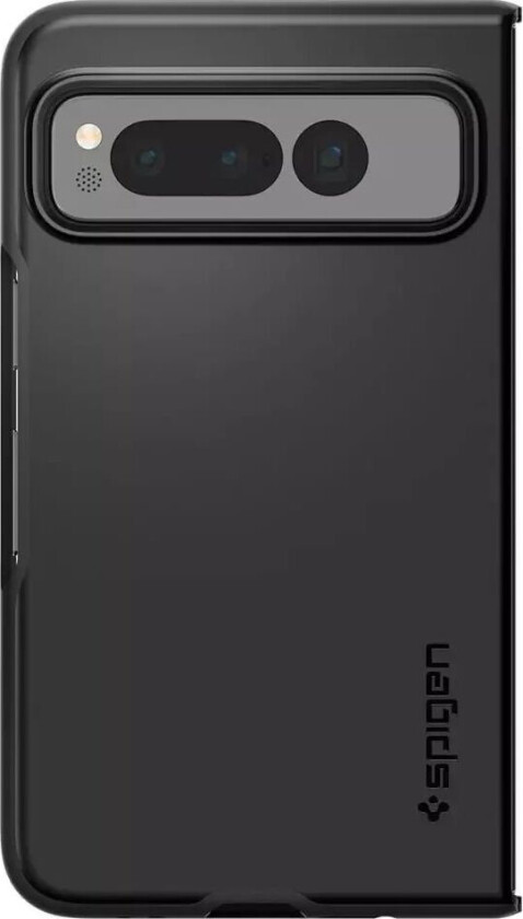 Google Pixel Fold Thin Fit Deksel - Svart