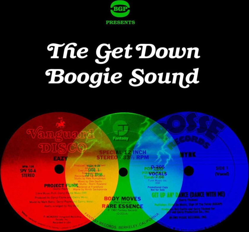 Diverse Artister  The Get Down Boogie Sound  CD