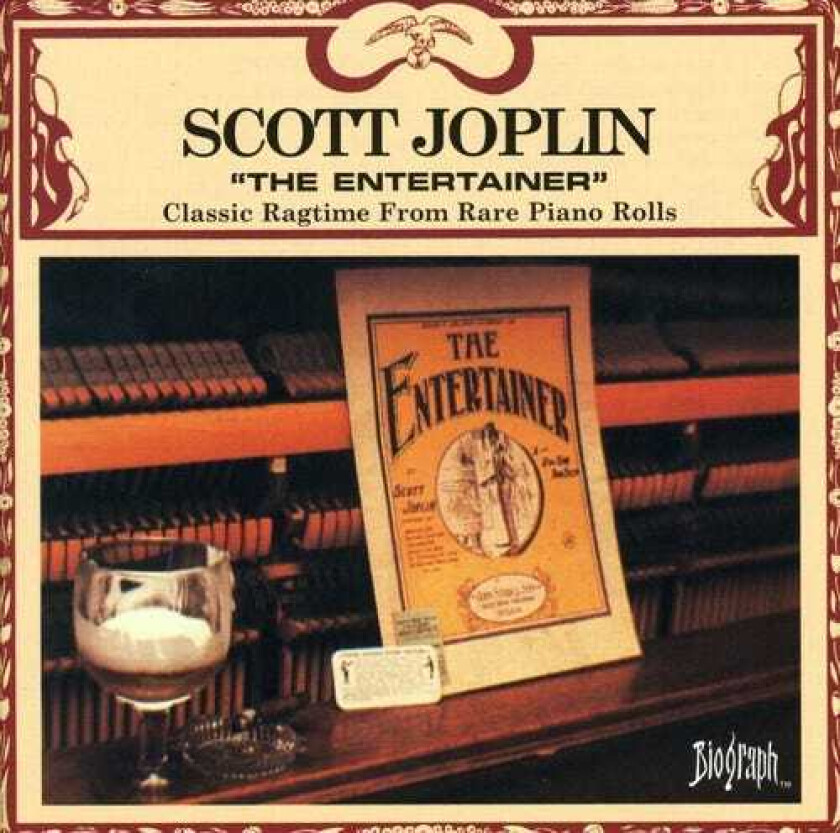 Scott Joplin  The Entertainer: Classic Ragtime From Rare Piano Rolls  CD