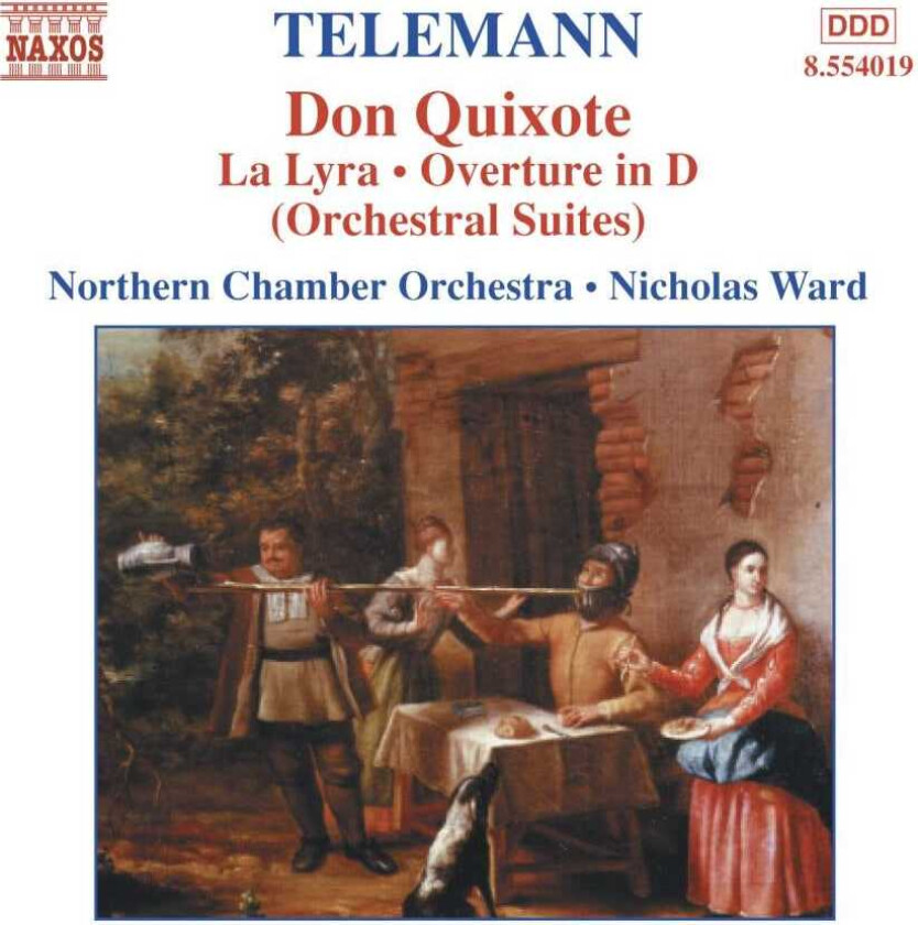 Nicholas Ward, Northern Chamber Orchestra  Telemann: Orchestral Suites  CD