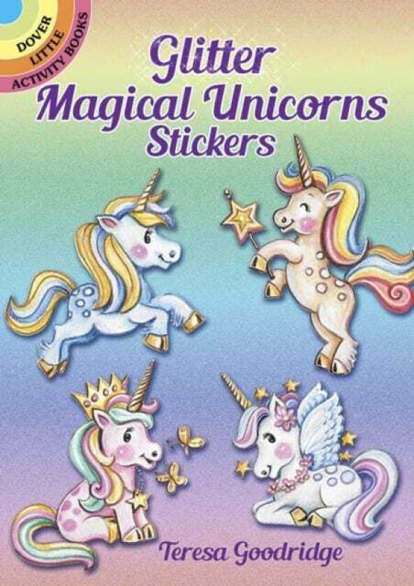 Glitter Magical Unicorns Stickers Magical Unicorns
