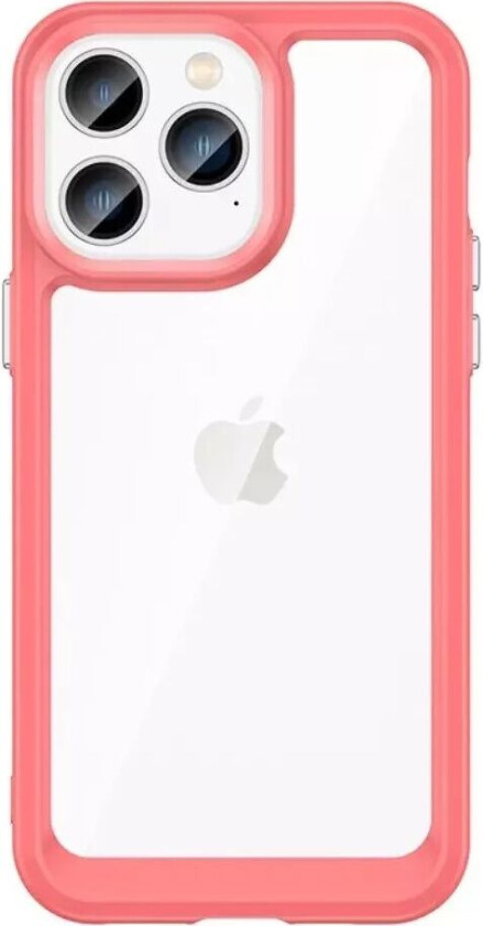 iPhone 14 Pro Max Hybrid Plastdeksel - Rød