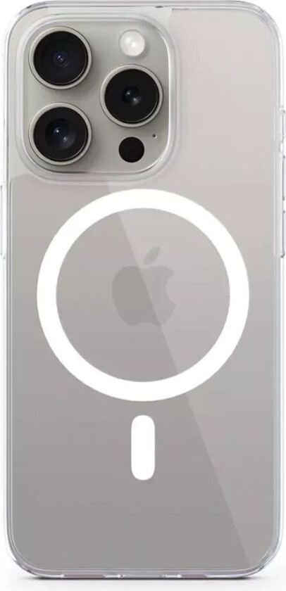 iPhone 15 Pro Mag+ Hero Deksel - MagSafe-Kompatibel - Gjennomsiktig