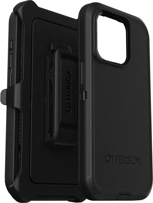 Defender Series iPhone 15 Pro Deksel med Belteholder - Svart